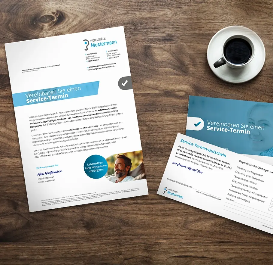 Beispiel eines Mailings