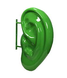 Wandohr doppelseitig