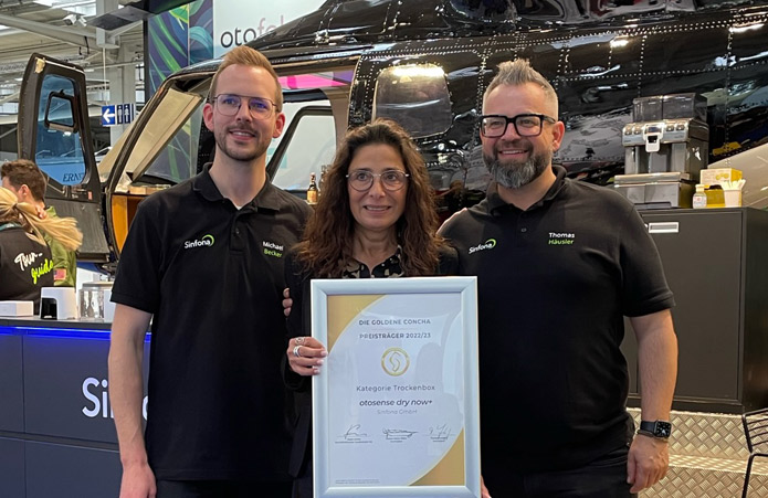 Foto Michael Becker und Thomas Häusler mit Auszeichnung